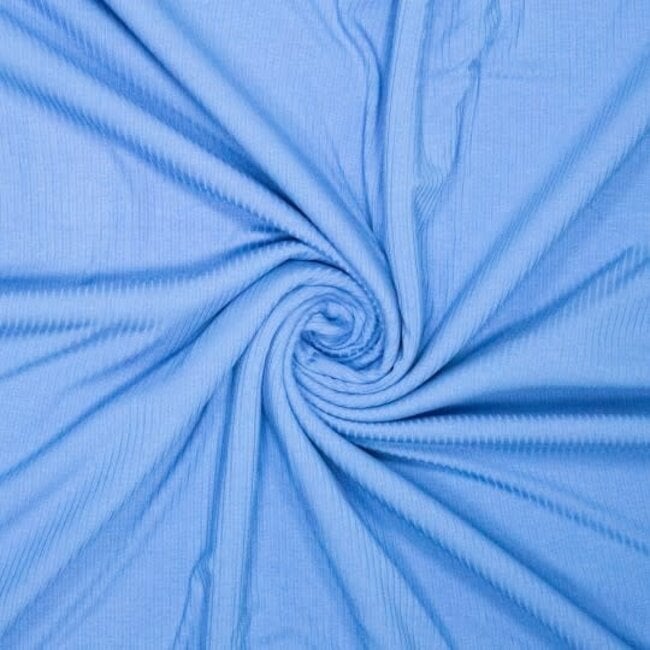 BAMBOO knit - midden blauw