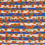 De Stoffenkamer Stevige katoen Canvas - striped summer tomato