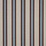 De Stoffenkamer Stevige katoen Canvas - naturel stripes - blue