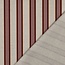 De Stoffenkamer Stevige katoen Canvas - naturel stripes - mauve