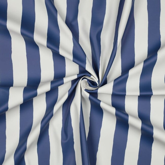 Regen jekker vertical stripes - blue