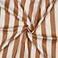 Regen jekker vertical stripes - caramel