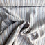 De Stoffenkamer Linen Mix ecru multi fine stripes