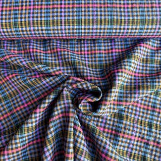 Bubble Fall Cotton - pink blue