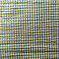 Seersucker Cotton - vichy mustard/blue