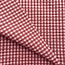 Seersucker Cotton - vichy burgundy/pink