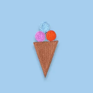 hejpatches Strijkapplicatie ice ice baby