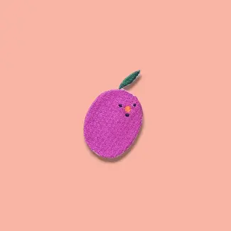 hejpatches Strijkapplicatie little plum