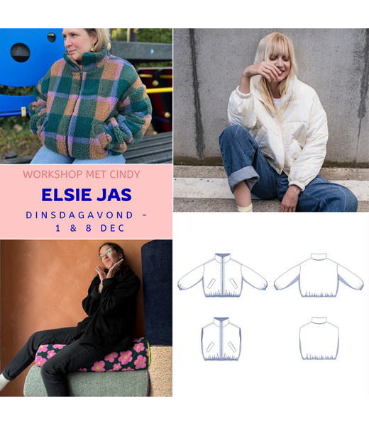 Workshop Elsie jasje  di. 1 en 8/12