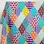 Kokka Echino Cotton linen Canvas - Rombus bright patches