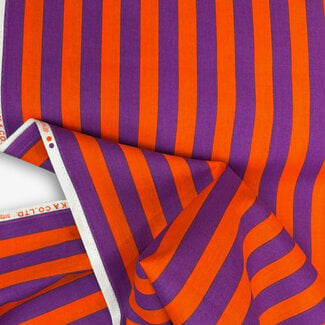Kokka Cotton candy party by Kokka ‘26 - stripes orange