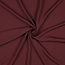 Ecovero Viscose Effen - burgundy