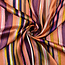 Satijn viscose - strepen fuchsia