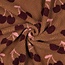 De Stoffenkamer Teddy jacquard cherries caramel