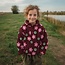 De Stoffenkamer Teddy jacquard flowers burgundy