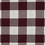 De Stoffenkamer Cotton Poplin big checks - burgundy