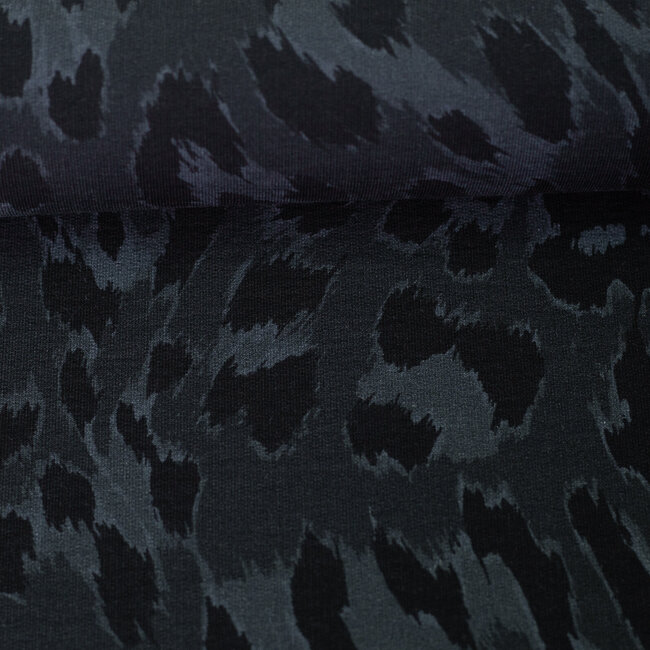 Tricot modal leo - grey/blue