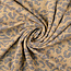 Heavy Knit Jacquard luipaard - grijs