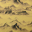 Viscose satijn bergen - beige