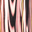 Viscose plissé abstract - roze ecru