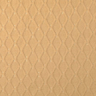 Soft knit cable - sand