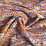 Knit strepen - roze/oranje