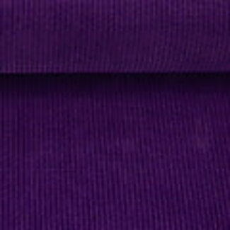 Ribbed Nicky Velours paars