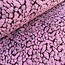 De Stoffenkamer Teddy Jacquard Luipaard - roze