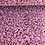 De Stoffenkamer Teddy Jacquard Luipaard - roze