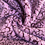De Stoffenkamer Teddy Jacquard Luipaard - roze