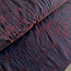 De Stoffenkamer Geweven bloemen jacquard chenille - paars/blauw