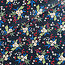 Babyrib flowers - navy/blue