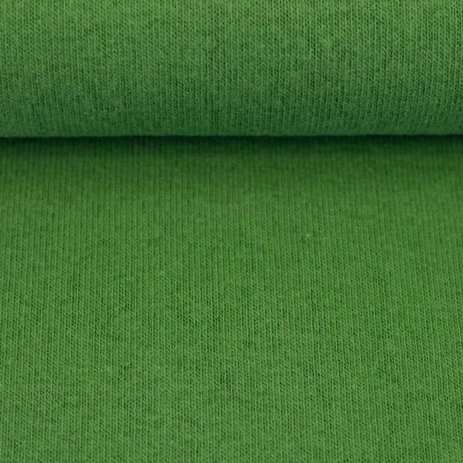 Soft Cotton Knit - moss green