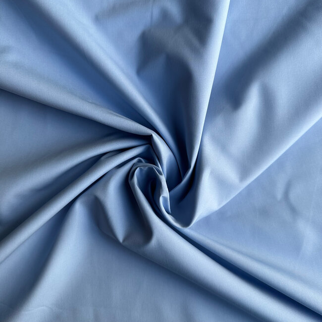 Fibre Mood Cotton Poplin Stonewashed paper touch - sky blue