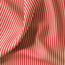De Stoffenkamer Cotton Poplin stripes - peach/red