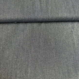Recycled shirt cotton - chambray navy
