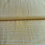 Recycled shirt cotton - stripe yellow