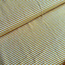 Recycled shirt cotton - stripe yellow