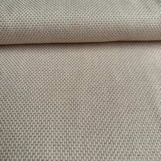 Recycled shirt cotton - basketweave pink