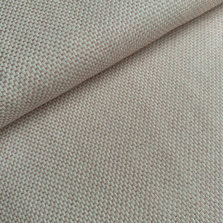 Recycled shirt cotton - basketweave pink