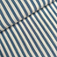 De Stoffenkamer Double Gauze Tetra  stripes - blue/white