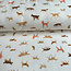 De Stoffenkamer Tricot Waffle - honden wit