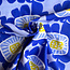 Cotton Poplin - flowers blue/lilac