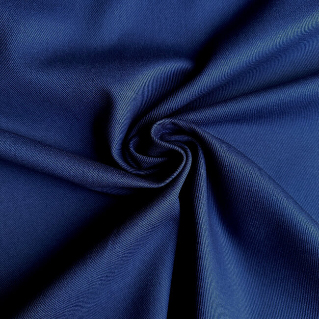 De Stoffenkamer Canvas gabardine twill - inktblauw