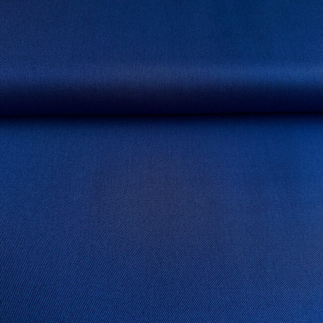 De Stoffenkamer Canvas gabardine twill - inktblauw