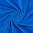 De Stoffenkamer Ribfluweel met brede ribbel blauw