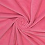 Ribfluweel met brede ribbel pink lemonade