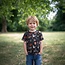 Tricot forest animals navy