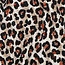 Fibre Mood Wafel Katoen leopard