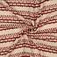 Jacquard stripes Knit - burgundy